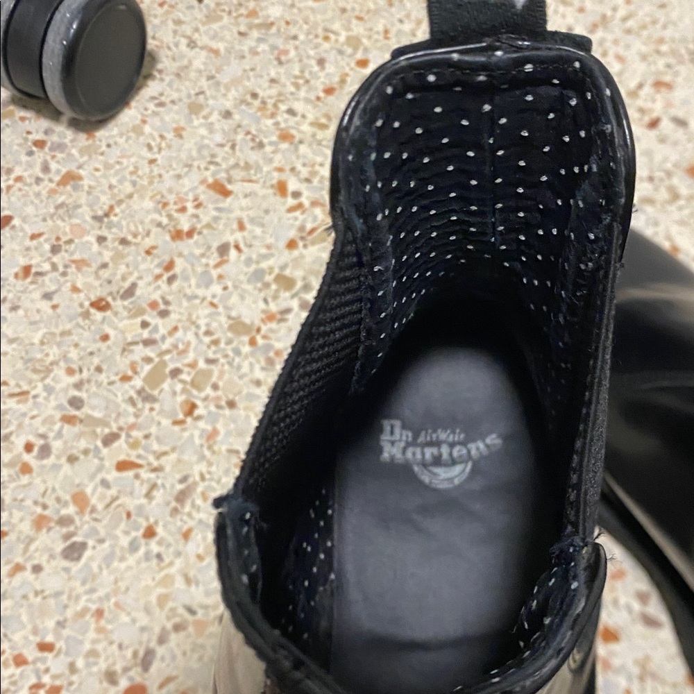 Dr. Martens Flora Chelsea Boots with Polka Dot Interior US 8/ EU 39/ UK 6 - Picture 6 of 8